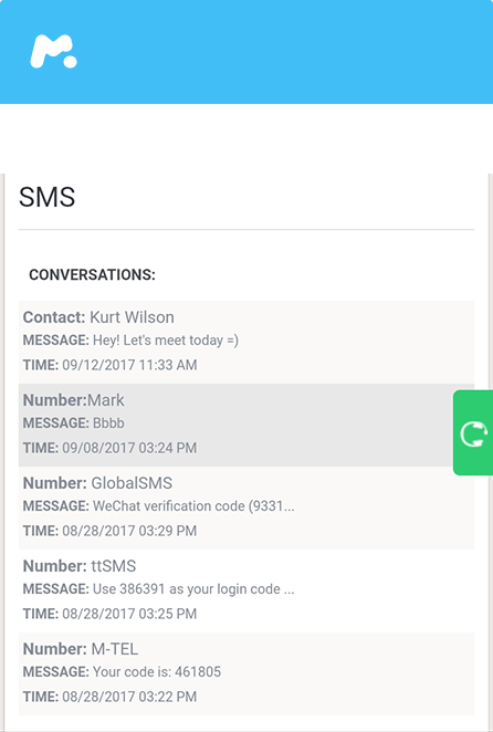 Free SMS Spy