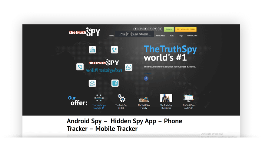 Android Monitoring Apps - TruthSpy Android Monitoring