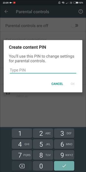 Android Parental Control App