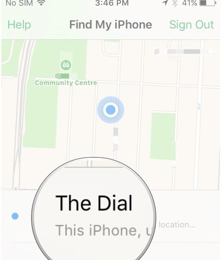 find someone's iphone