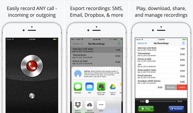 Call Recorder Lite for iPhone