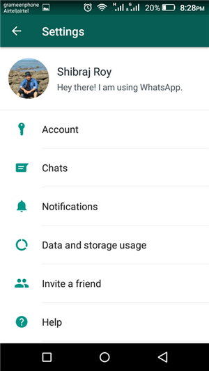 How to block a number on Whatsapp