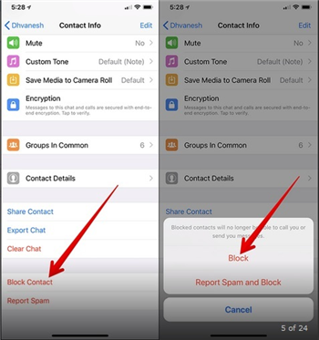 How to block or unblock WhatsApp contacts on iPhone