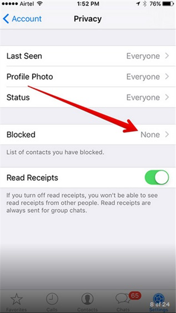 How to block or unblock WhatsApp contacts on iPhone