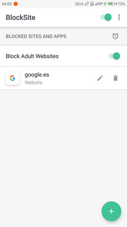 BlockSite Application