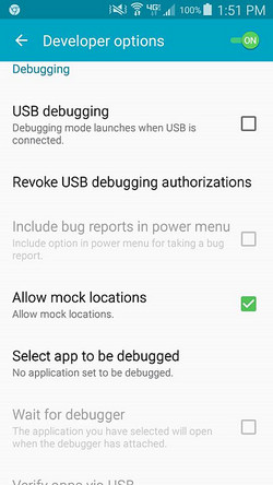 change your location on an Android phone