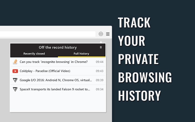 Check iPhone's Private Browsing History