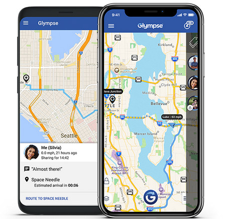 kids tracking app - Glympse
