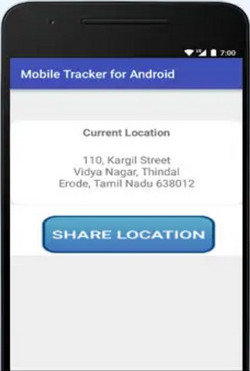 Mobile tracker for lost Android