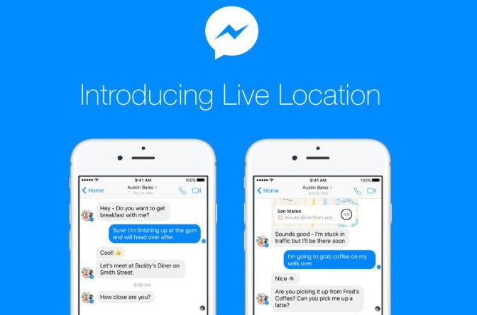 how to see someone's location on Facebook Messenger