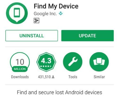 find a lost Android phone using Find My Device