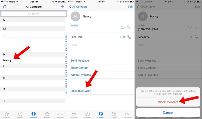 how to block text messages on iphone