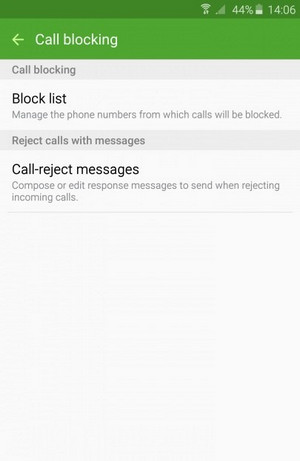 how to block text messages on Android