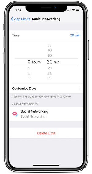 ios 12 parental control