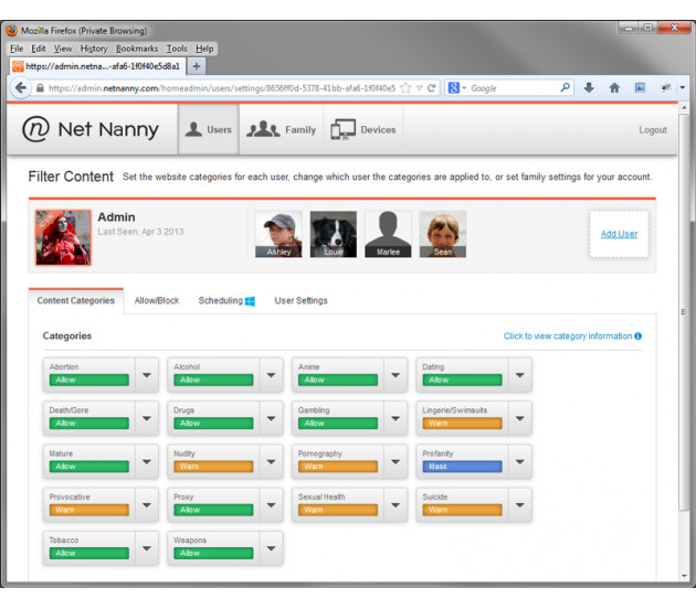 iOS Parental Controls - NetNanny iPad Parental Controls