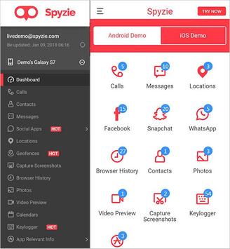 Free Mobile Spy Apps - Spyzie Call History Tracker