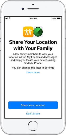 Huge iPhone family location app for kids and family