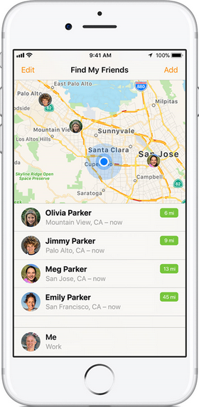 Huge iPhone family location app for kids and family