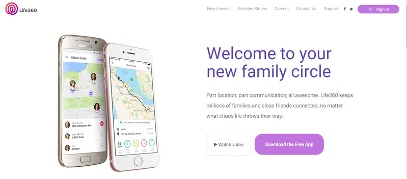 iPhone Parental Control App - Life360 Kid Tracker
