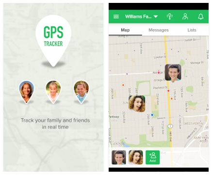 location tracking app - GPS Phone Tracker