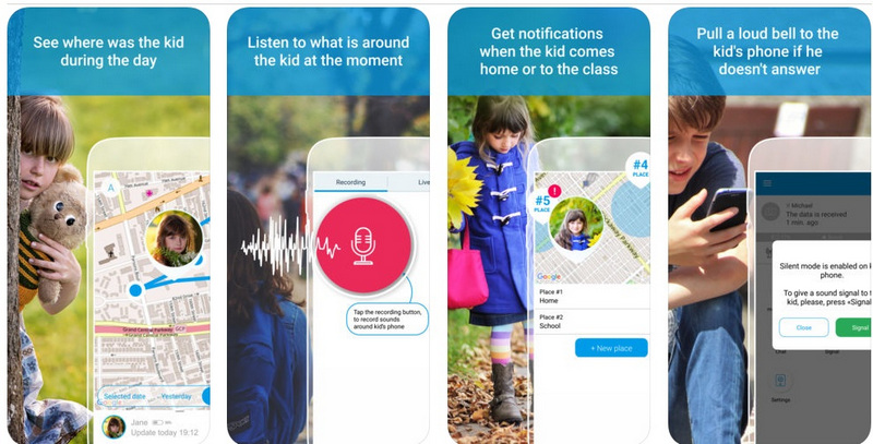 location tracking app - Find my Kids