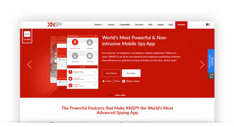 Mobile Tracking App - XNSPY Mobile Tracking App