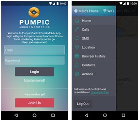 Pumpic Parental Control App