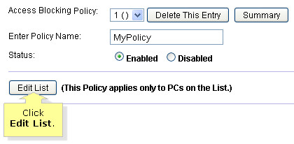 parental control of router