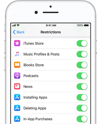 Parental Controls for iPhone 8 and iPhone 8 Plus