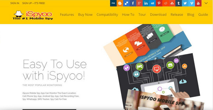 Free Mobile Spy Apps - iSpyoo Mobile Spy App