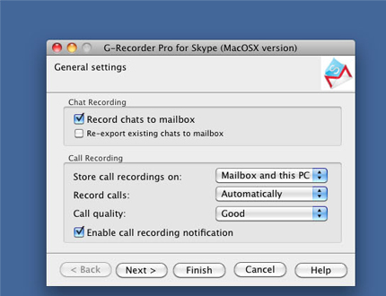 How to Record Skype Calls on Mac - G-Recorder