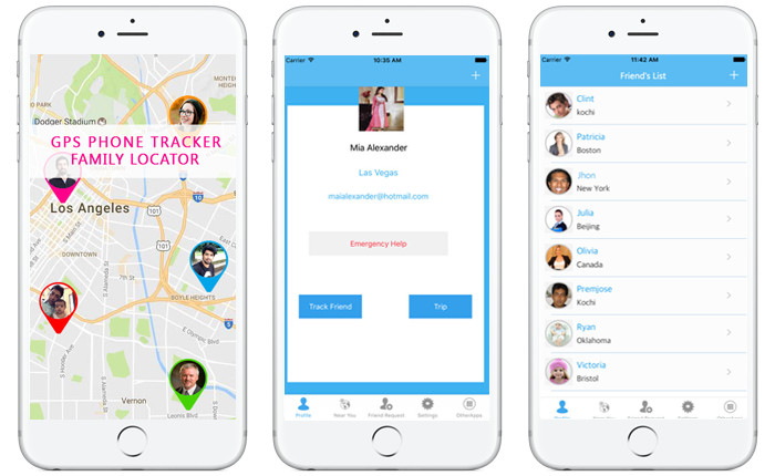 see the location of your kids' Android Phones from your iPhone using Family Locator