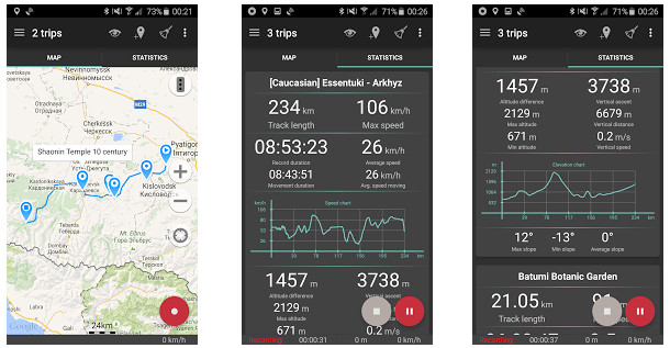 location tracking app - Geo-Tracker