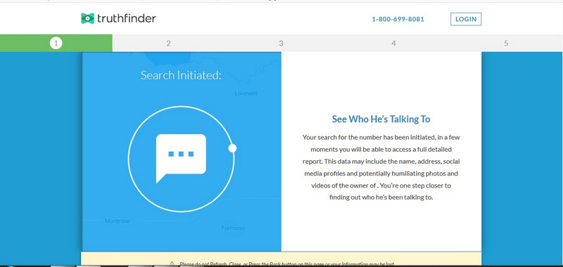 How to use the Truthfinder Phone Locator?
