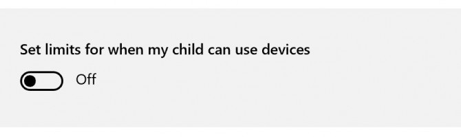 how to configure the Windows 10 parental controls