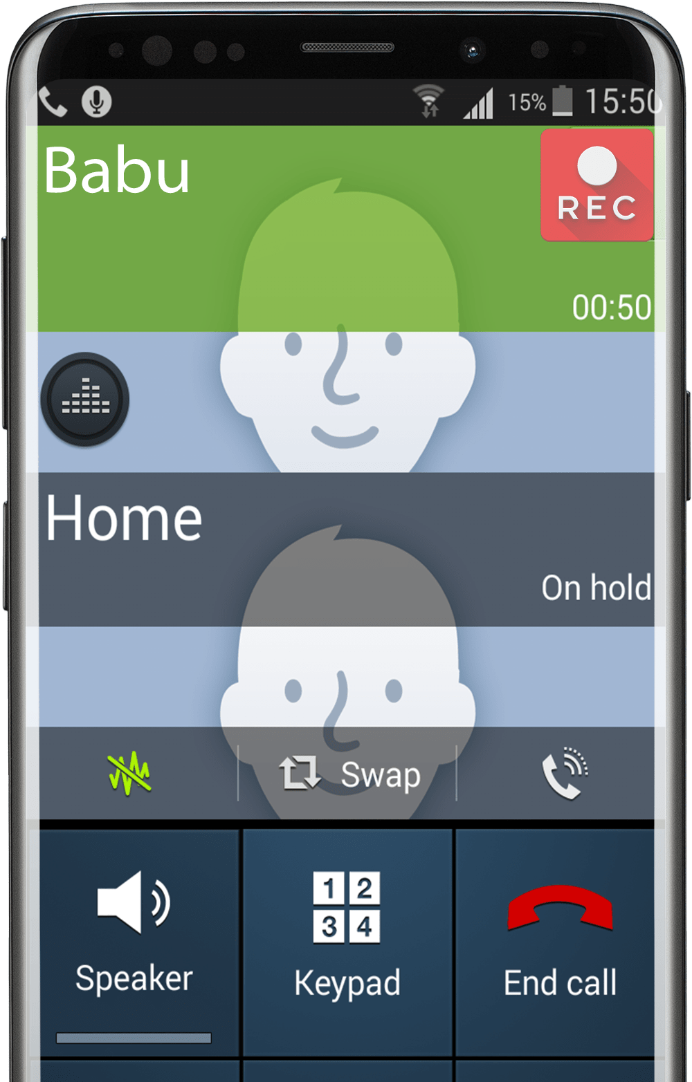 Hidden Call Recorder App