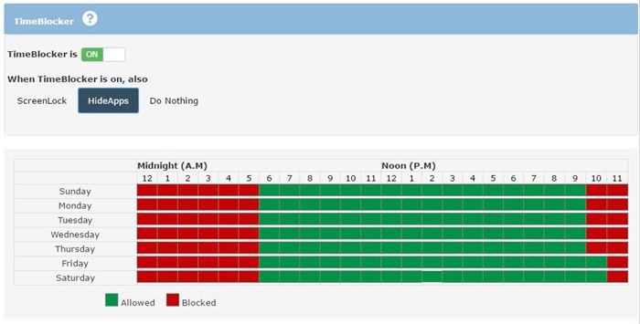 netsanity app for parental monitoring on iphone