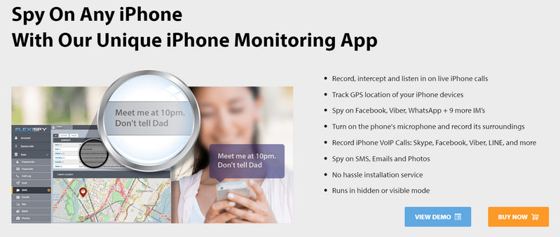 Flexispy SMS Tracking