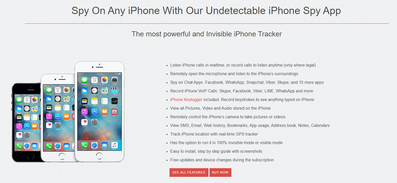 Spyera iPhone Monitoring