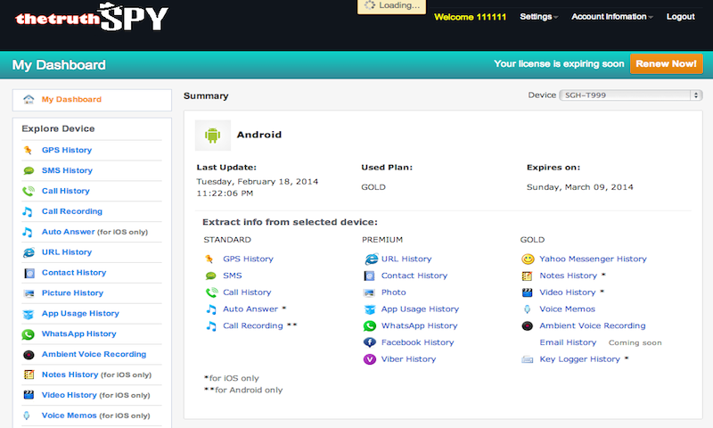 Thetrustspy Hidden Call Recorder App