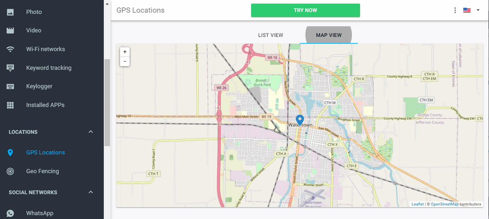 Real-time location tracking