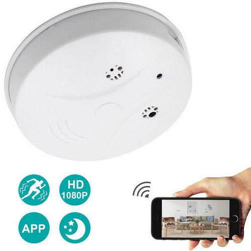 HSKAH WiFi Hidden Smoke Detector Camera