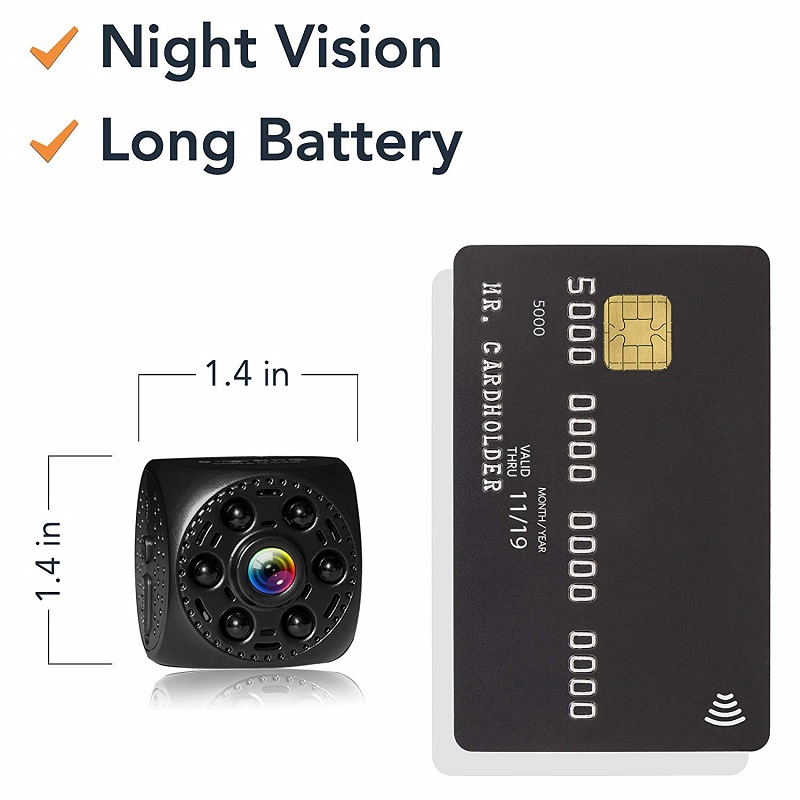 TimeQid Mini Spy Night Vision Camera