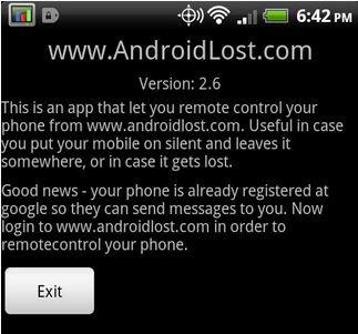 Lost Android