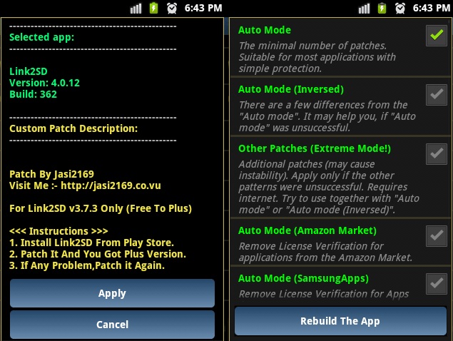 Game Hacker Apps for Android - Lucky Patcher