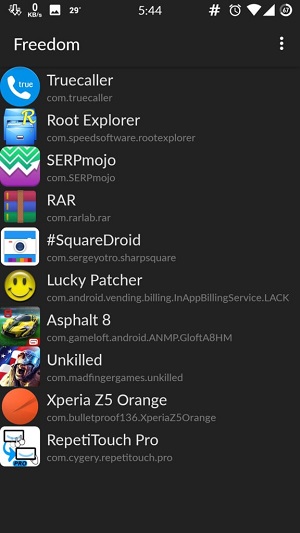 Game Hacker Apps for Android - Freedom